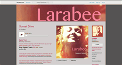 Desktop Screenshot of larabee.bandcamp.com