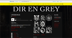 Desktop Screenshot of direngrey.bandcamp.com