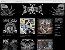 Tablet Screenshot of hellisheaven.bandcamp.com