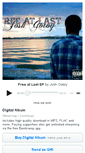 Mobile Screenshot of joshgotoy.bandcamp.com