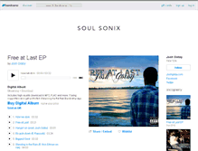 Tablet Screenshot of joshgotoy.bandcamp.com