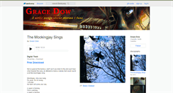 Desktop Screenshot of gracedow.bandcamp.com