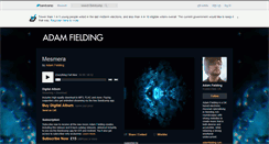 Desktop Screenshot of adamfielding.bandcamp.com