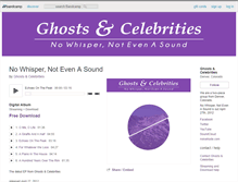 Tablet Screenshot of ghostsandcelebrities.bandcamp.com