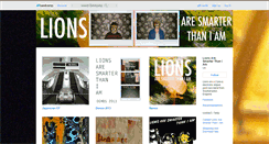 Desktop Screenshot of lionsaresmarterthaniam.bandcamp.com