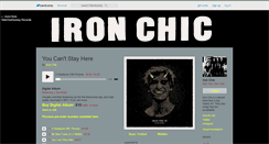 Desktop Screenshot of ironchic.bandcamp.com