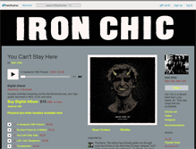Tablet Screenshot of ironchic.bandcamp.com
