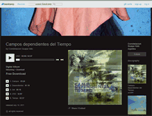 Tablet Screenshot of constelacionguapavals.bandcamp.com