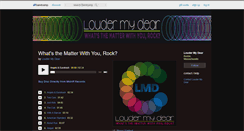 Desktop Screenshot of loudermydear.bandcamp.com