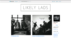 Desktop Screenshot of likelyladsband.bandcamp.com