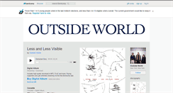 Desktop Screenshot of outsideworld.bandcamp.com