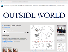 Tablet Screenshot of outsideworld.bandcamp.com