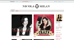 Desktop Screenshot of nicolamilan.bandcamp.com