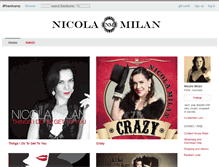 Tablet Screenshot of nicolamilan.bandcamp.com