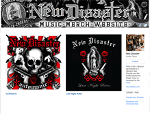 Tablet Screenshot of newdisaster.bandcamp.com