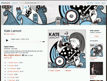 Tablet Screenshot of katelamont.bandcamp.com