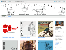 Tablet Screenshot of jacobhaller.bandcamp.com