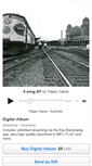 Mobile Screenshot of papergame.bandcamp.com