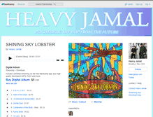 Tablet Screenshot of heavyjamal.bandcamp.com