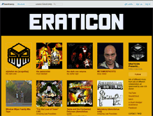 Tablet Screenshot of eraticon.bandcamp.com