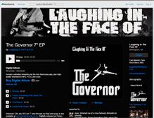 Tablet Screenshot of laughinginthefaceof.bandcamp.com