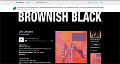 Desktop Screenshot of brownishblack.bandcamp.com