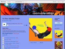Tablet Screenshot of comunitycolege.bandcamp.com