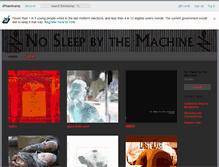 Tablet Screenshot of nosleepbythemachine.bandcamp.com
