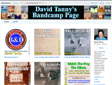 Tablet Screenshot of davidtanny.bandcamp.com
