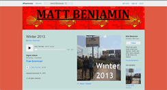 Desktop Screenshot of mattbenjmain.bandcamp.com