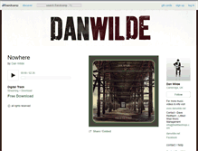 Tablet Screenshot of danwilde.bandcamp.com