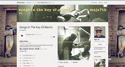 Desktop Screenshot of maja7th.bandcamp.com