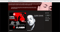 Desktop Screenshot of chriscowie.bandcamp.com