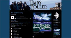 Desktop Screenshot of hairyholler.bandcamp.com