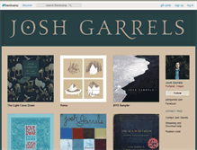 Tablet Screenshot of joshgarrels.bandcamp.com