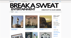 Desktop Screenshot of breakasweat.bandcamp.com