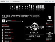Tablet Screenshot of growziebeatzmusic.bandcamp.com