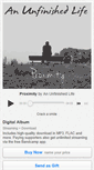 Mobile Screenshot of anunfinishedlife.bandcamp.com