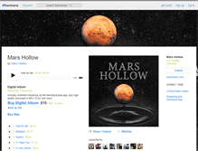 Tablet Screenshot of marshollow.bandcamp.com