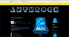 Desktop Screenshot of djanthro.bandcamp.com