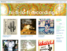 Tablet Screenshot of hifilofirecordings.bandcamp.com