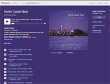 Tablet Screenshot of northcoastnoel.bandcamp.com