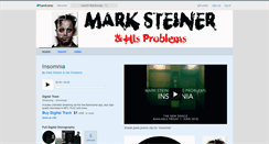 Desktop Screenshot of marksteiner.bandcamp.com