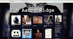 Desktop Screenshot of imaaronridge.bandcamp.com
