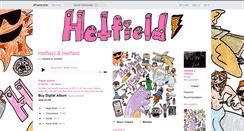 Desktop Screenshot of hetfieldandhetfield.bandcamp.com