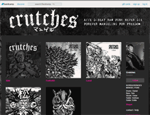 Tablet Screenshot of crutches666.bandcamp.com