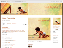Tablet Screenshot of bareessentials.bandcamp.com