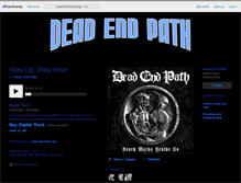 Tablet Screenshot of deadendpath.bandcamp.com