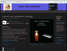 Tablet Screenshot of musicandpaintings.bandcamp.com