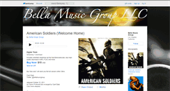 Desktop Screenshot of bellamusicgroup.bandcamp.com